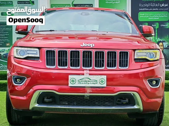 جيب الدفع الرباعي جراند شيروكي موديل  2015 خليجي السيارة في قمة النظافة  وجاهزة للاستخدام.