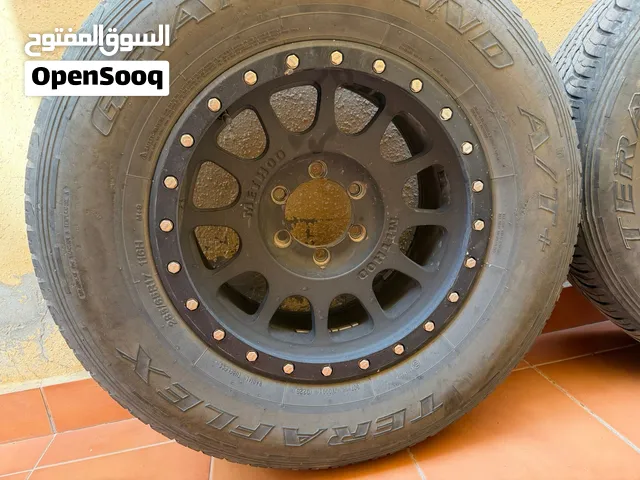 جنوط ميثود 285-65-17مع كفرات دعسة دنلوب 2025
