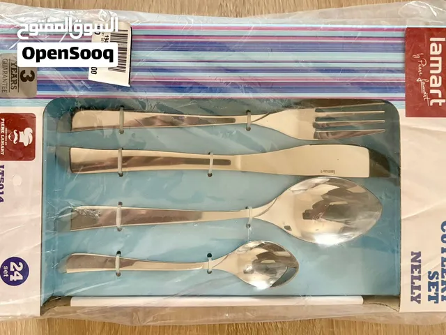Lamart Nelly 24-Piece Stainless Steel Cutlery Set (New in Box)