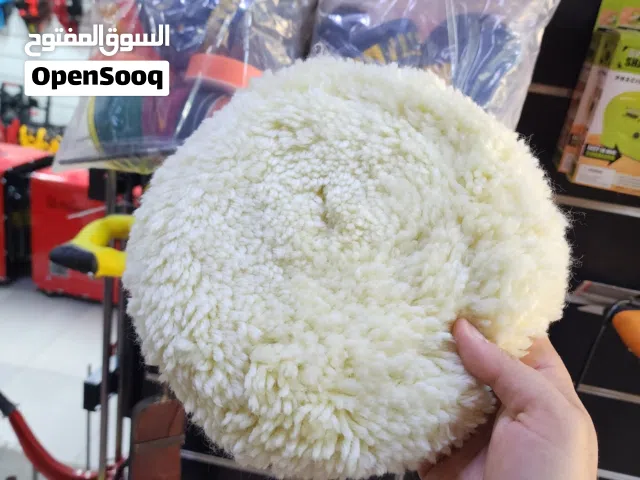 قماش مكينة بوليش تلميع سيارات اسفنج 7 انش يركب على جلندر البوليش ممتاز ورخيص