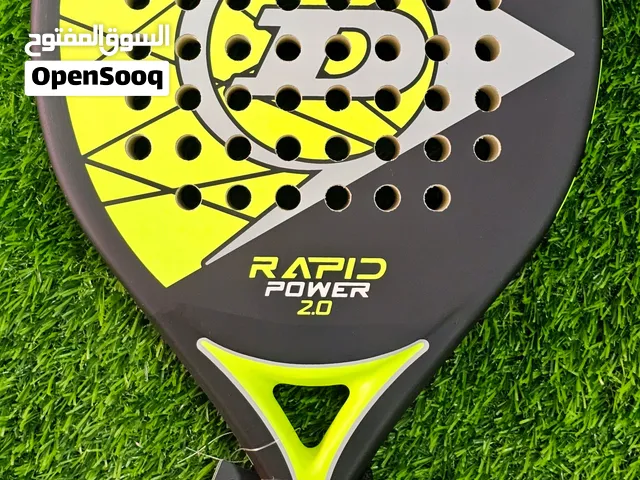 Brand New Dunlop Rapid Power 2.0 Padel Racket with Original Cover Bag – Graphite Frame