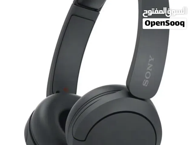 سماعة سوني Sony WH-CH520 Wireless Bluetooth On-Ear with Mic for Phone Call, Black