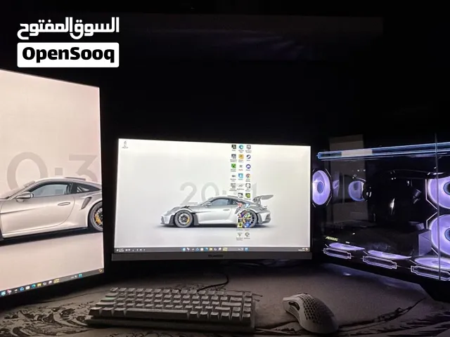 للبيع بي سي مع كامل اغراضه