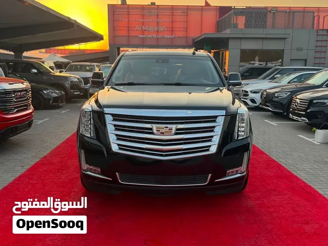 كاديلاك سكايلد مستعمل للبيع في سوق الحراج الشارقة والسيارة نموذج 2019.. الدفع يكون كاش أو علئ البنك.