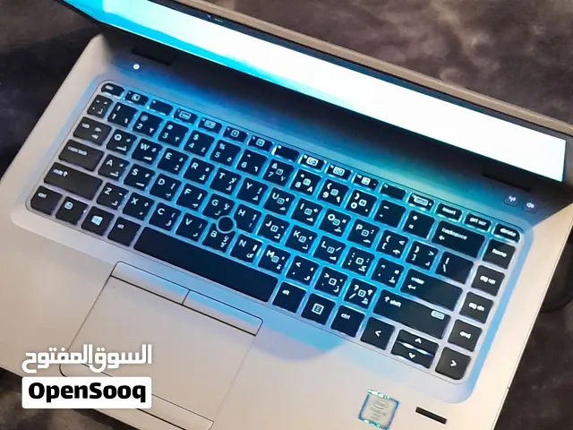 لاب توب HP EliteBook 840 أولترا بوك نحيف - مواصفات قوية (i5-6th/SSD/Ram 8) - ممتاز للدراسة والعمل