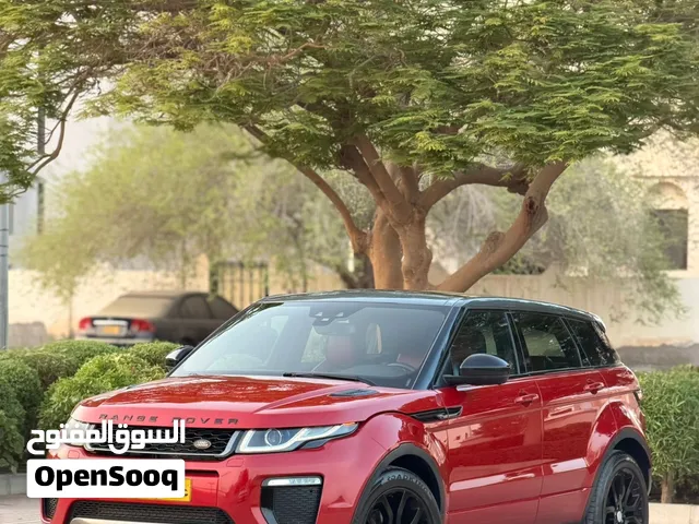 Range Rover Evoqe 2016 red oman car   سيارة رينج روفر إيفوك 2016 حمراء (عُمان)