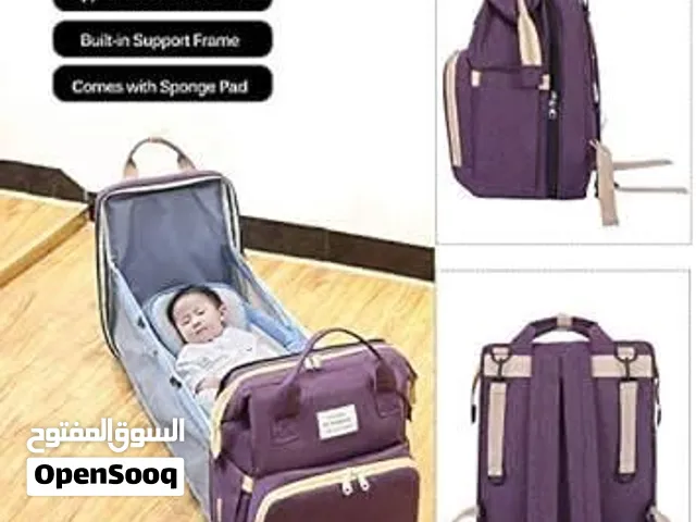 حقيبة ظهر الام مع سرير للطفل