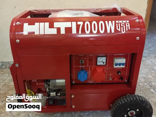 مولد كهرباء هيلتي (HILTI 7000W USA) – تشغيل سلف وبدال – جديد بحالة الممتاز