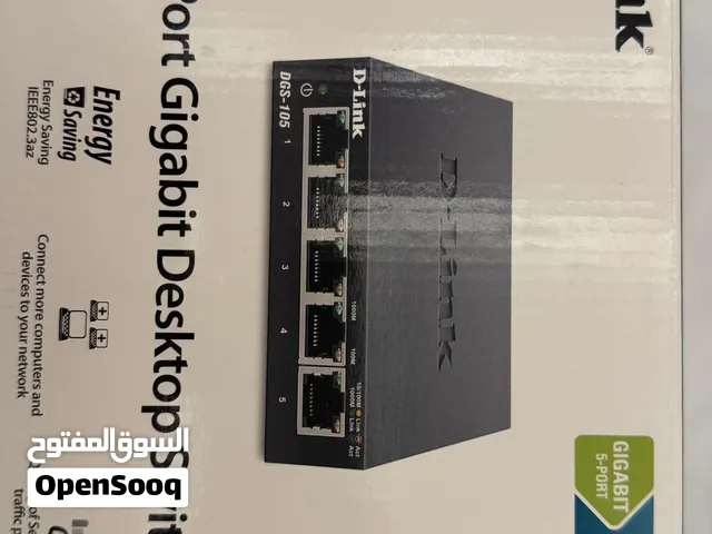 D-Link DGS-105 سويتش شبكة 5 منافذ Gigabit