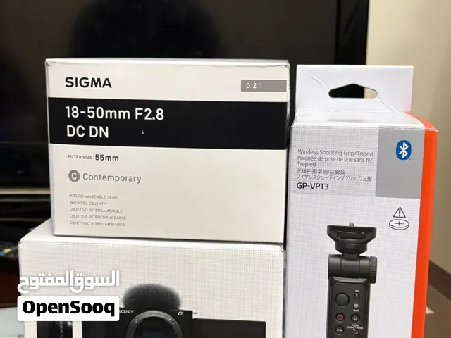 Sony ZV-E10 Camera + Sigma 18-50mm F2.8 Lens + Sony GP-VPT3 Wireless Grip Package (With Warranty)