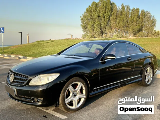 مرسيدس CL500 موديل 2008 صبغ وكالة بالكامل شرط الفحص