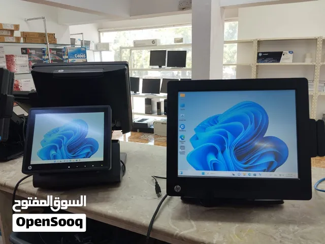 Pos touch with dual display