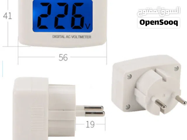 volt ac meter measure @ مقياس الفولتية للتيار الكهربائي يوضع باي ابريز