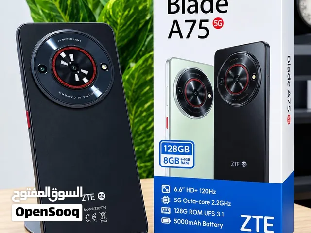 Brand New ZTE Blade A75 in Oman  128GB Storage