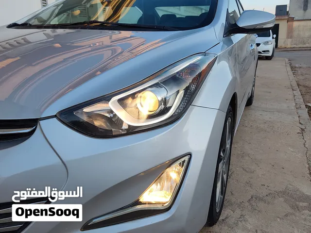Hyundai_Elantra_2014_Limited محرك 18 العادي استيراد امريكي رساله مفتوحه ماشيه 87 مشي اصلي برقم الكود