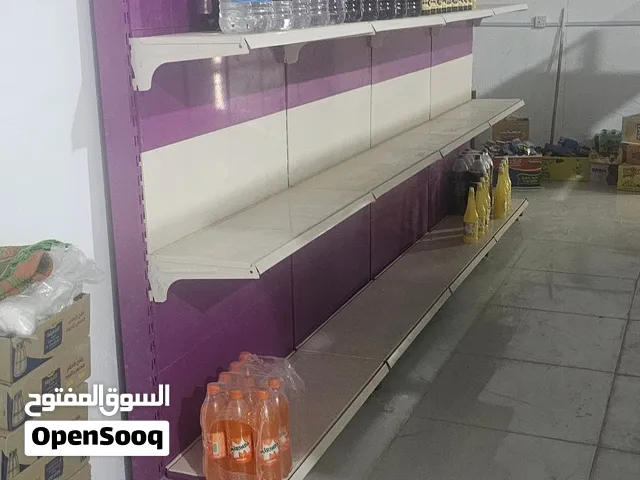 رفوف جانبية رف جديد كلش نضيف قياس 4 امتار رف محل كوزمتك او اوسواق  بصرة