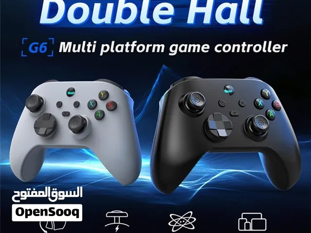 يد تحكم احترافية G6 Wireless - متوافقة مع منصات متعددة وتقنية Hall Effect المغناطيسي (0% دريفت)