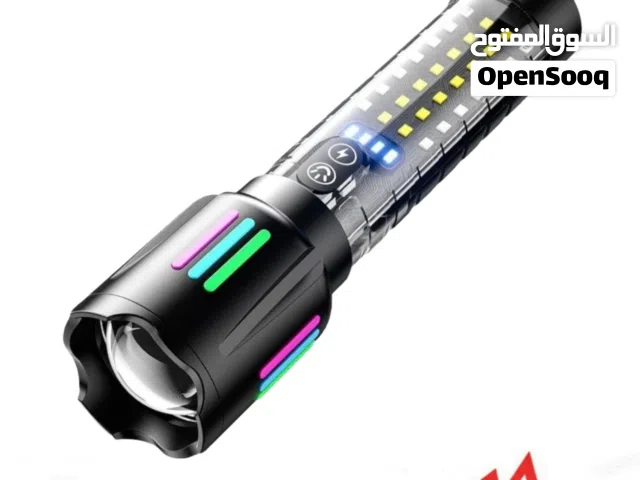 كشاف يدوي مغ اضاءة جانبية