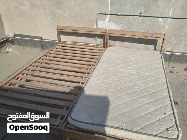 Wooden single 2 bed frame without mattress - good condition no brand