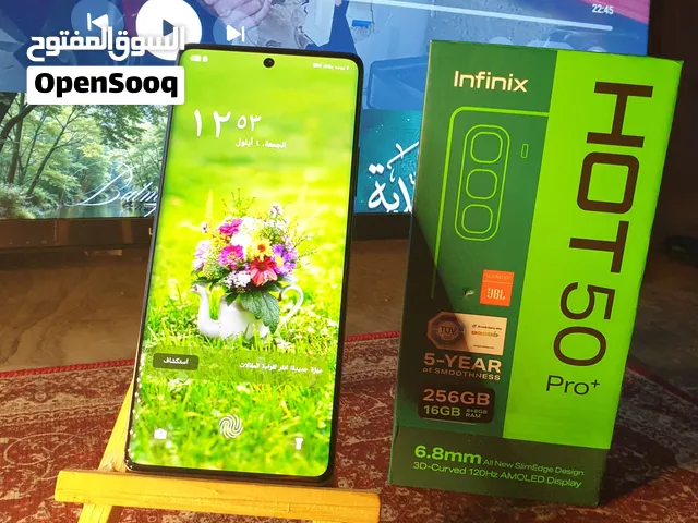 مستخدم قليل كامل ملحقاتInfinix Hot 50 Pro+