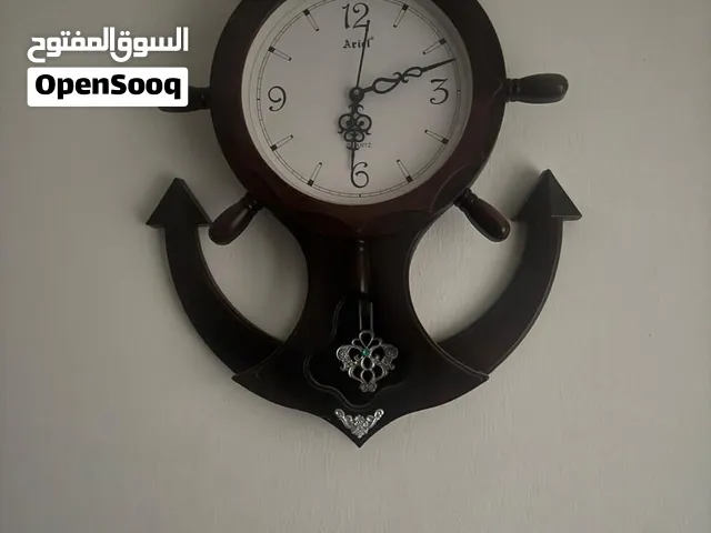 Ship-anchor wall clock