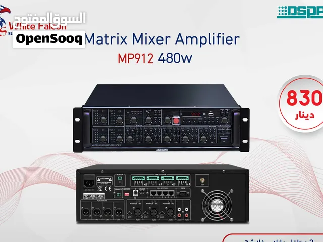 مضخم صوت  MP912 خلاط مصفوفة4x4