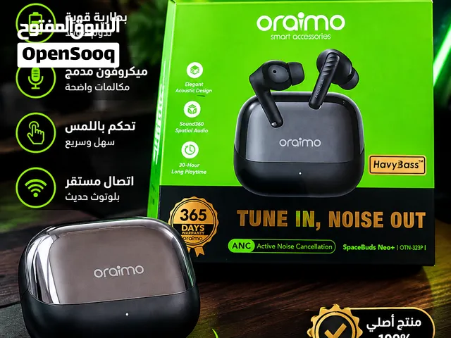 Ecouteurs Oraimo SpaceBuds Neo+  قابل للتفاوض (OTW-323P) ANC