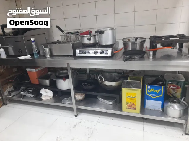 Office shop equipment to sale steel tables and sink freezer falafel maker commission and miss missio