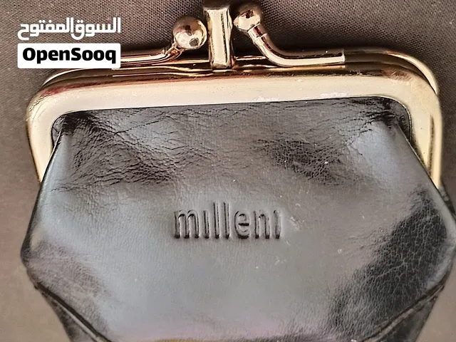 محفظة نسائيه جلد طبيعي أصلية من ماركة Milleni إيطالية