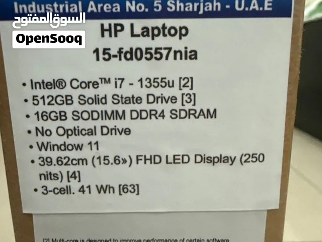 HP LAPTOP 15-fd0557nia