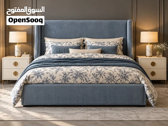 سرير شخصين تفصيل مع دوشق طبي 20 سم  فقط 150ریال شامل التركيب