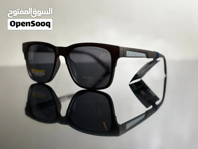 نظارة US POLO اوريجينال رجالية لون رمادي موديل  2026 Polarized + 100%UV Protection