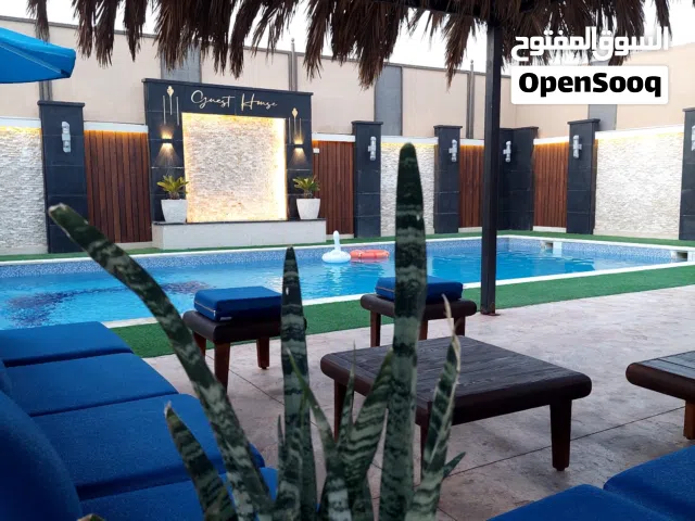 شالية دار الضيافة (مسبح مدفأ) Guest house chalet شاليه للايجار اليومي  يوجد لدينا حجوزات مسائية