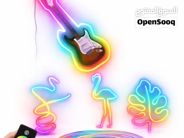 حبل إضاءة نيون LED – بتقنية التحكم الذكي طول 5 أمتار