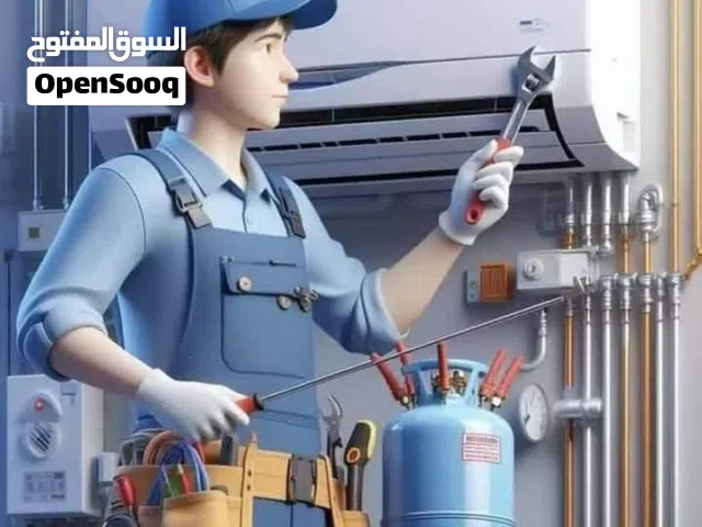 فني مكيفات  (VRF _ سبلت _ شباك _غرف تبريد  — تركيب وصيانة فلاتر المياه