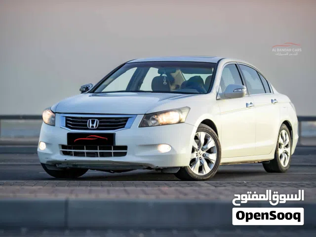 HONDA ACCORD 2009 WHITE SIGNLE OWNER BAHRAIN SPEC BD 1950 only