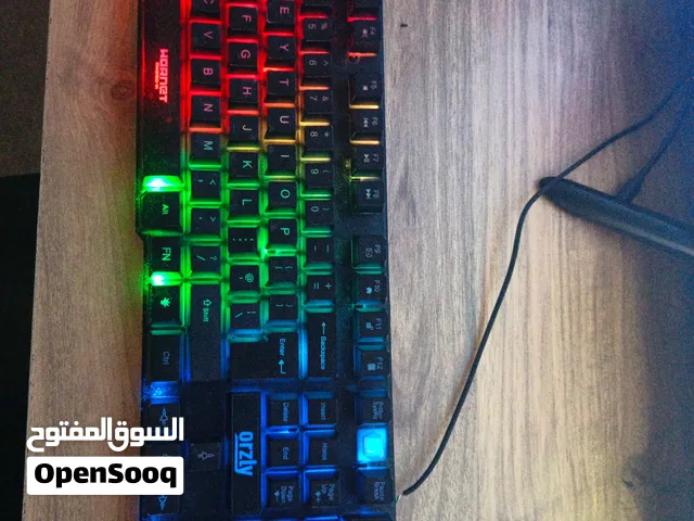 ماوس كيبورد مستعمل شغال اقرأ الوصف  أفضل اسم ماوس Hornet Gaming Mouse ماركه كيبورد Orzly Hornet RX-2