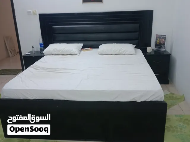 Used Black Bedroom Set – Sliding Wardrobe, Dressing Table, Bed & Side Tables