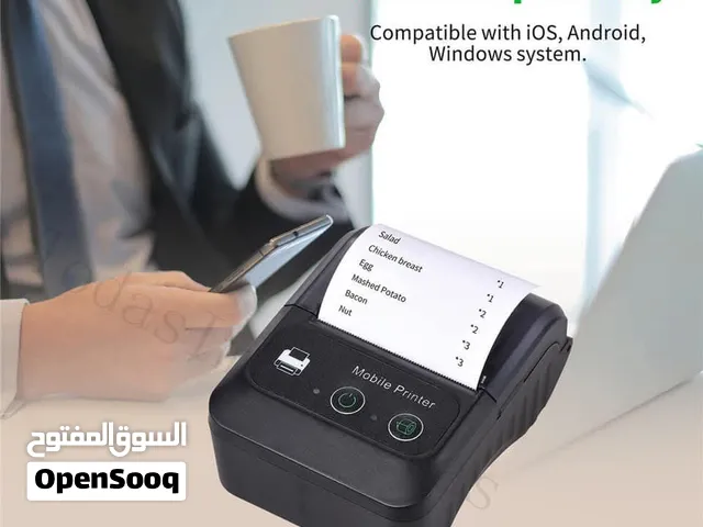 طابعة إيصالات حراريه لاسلكية محموله