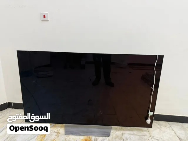 شاشه بيه ضربه وطلع الوان ابيعه ع وضعة LG oled
