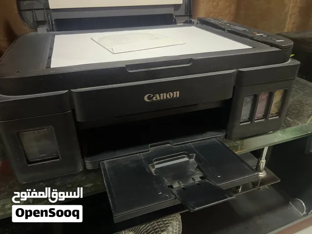 طابعة كانون بيكسما G3411 لاسلكية بنظام خزانات حبر مدمجة (بحالة ممتازة) للبيع
