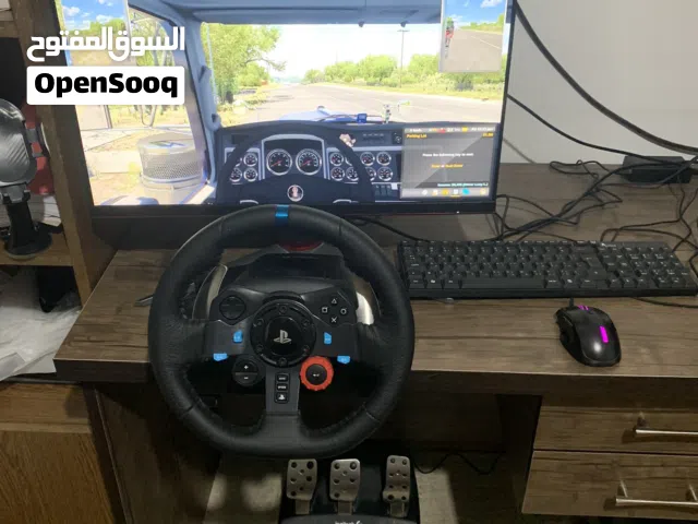 Steering wheel logitech g29ستييرنج للكمبيوتر و البلايستيشن