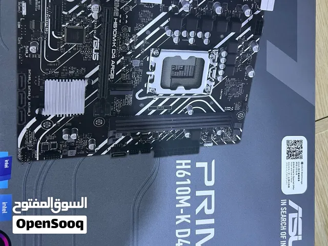 كومبو مذربورد معالج h610 asus i3 12100f