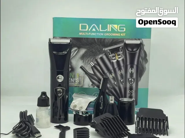 ماكنة الحلاقه 5في1 DALING ماكينه حلاقه متعددة الرؤوس مقاومة للماء مع شاشه رقميه حلاقة الحلاقة الشعر