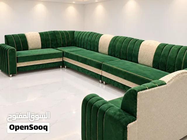 طقم كراسي مخمل جديدة