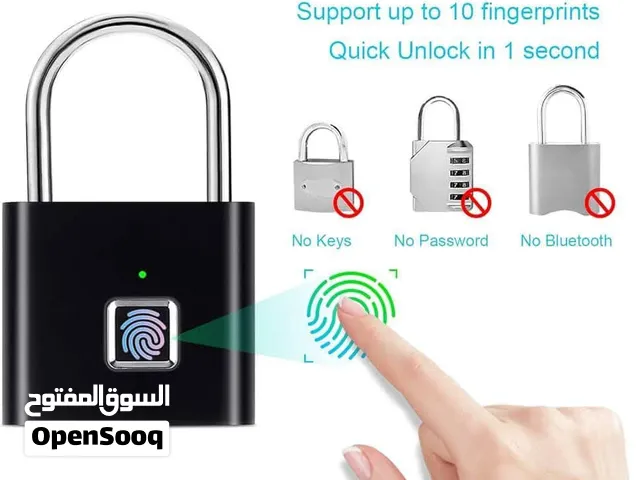 قفل ب البصمه قفل باب ذكي بدون مفتاح USB شحن  ببصمة الإصبع   1. كيف نفعل إذا كانت بصمات الأ