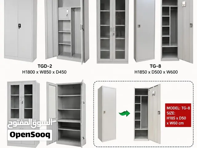 NEW STEEL CUPBOARDS AVAILABLE. Please check details