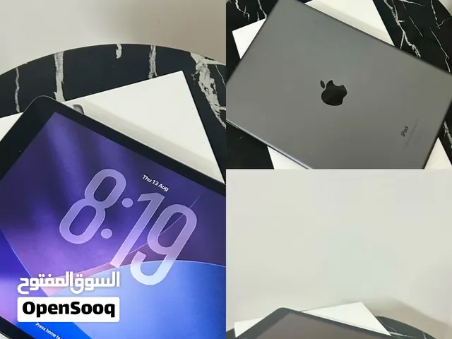 آيباد آبل 9 بحجم 10.2 إنش سعة 64 جيجابايت بحالة ممتازة مع الكرتونة اللون الرمادي الفلكي- مستعمل