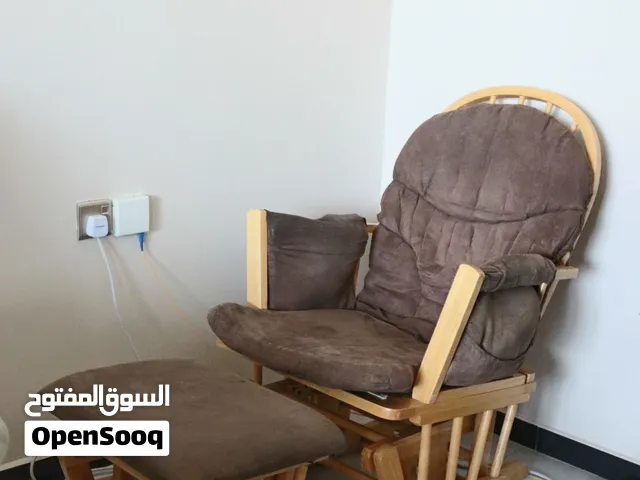gliding chair with ottoman