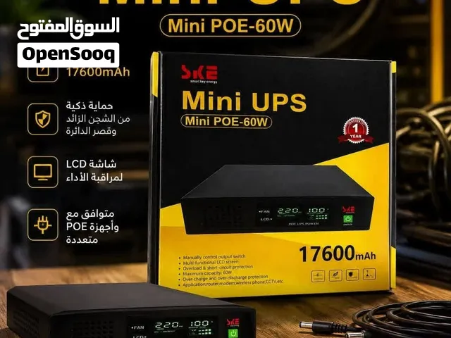 باور راوتر وكاميرات Mini UPS POE-60W